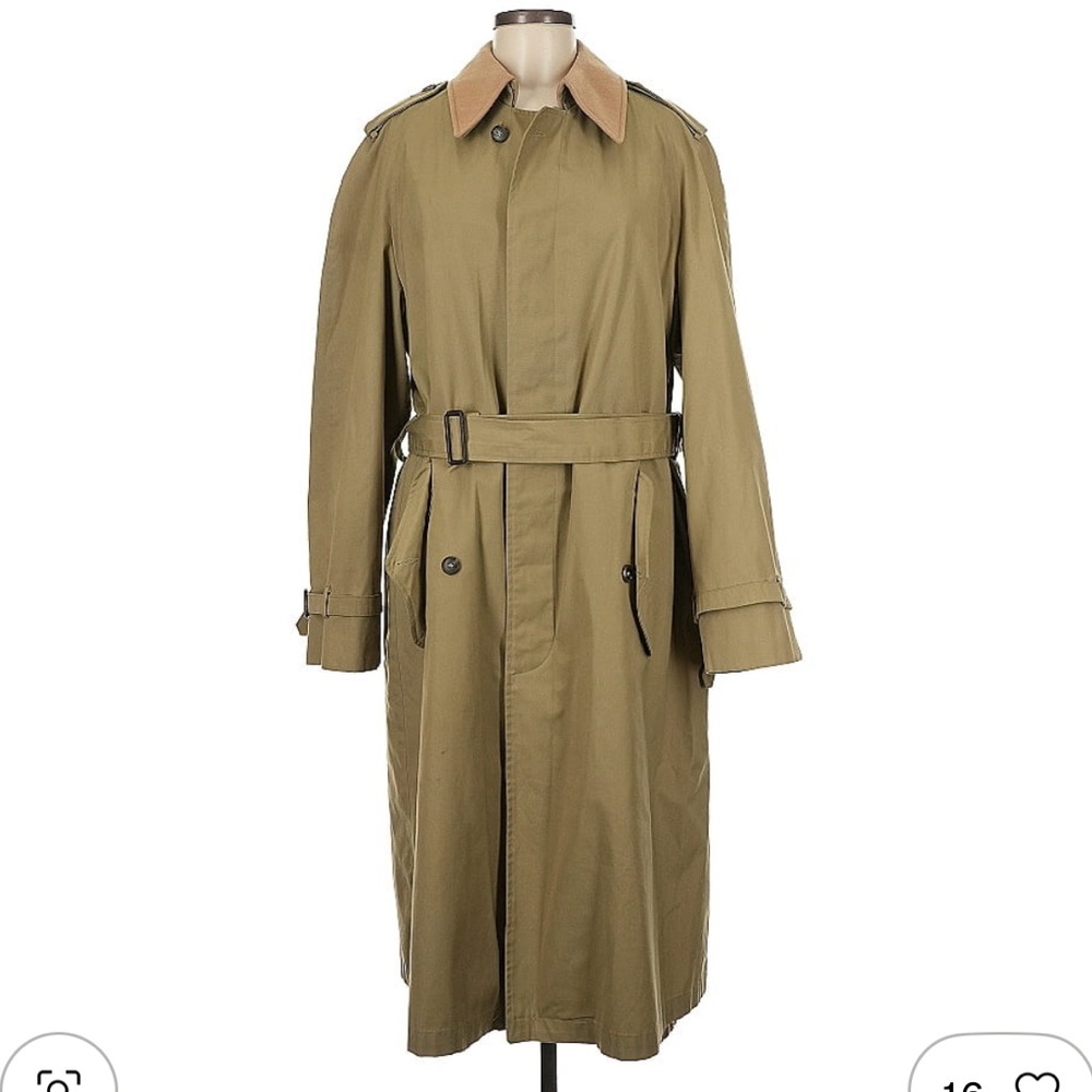 Elegant Beige Trench Coat